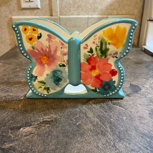 Pioneer Woman Butterfly Napkin Holder